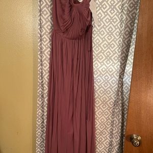 David’s bridal bridesmaid dress